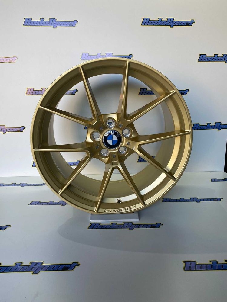 JANTES BMW LOOK M4 CS EM 18,19 e 20 | 5X112 E 5X120 GOLD NOVAS