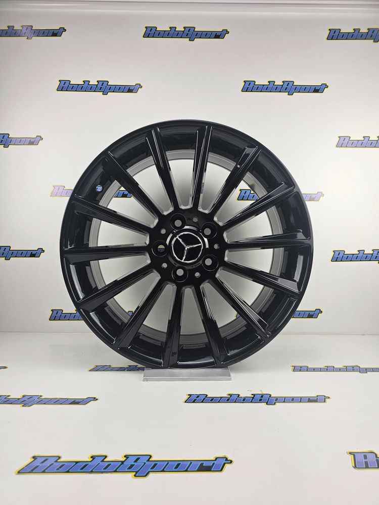 JANTES LOOK TURBINE P/ MERCEDES EM 18,19 E 20 | 5X112 NOVAS FULL BLACK